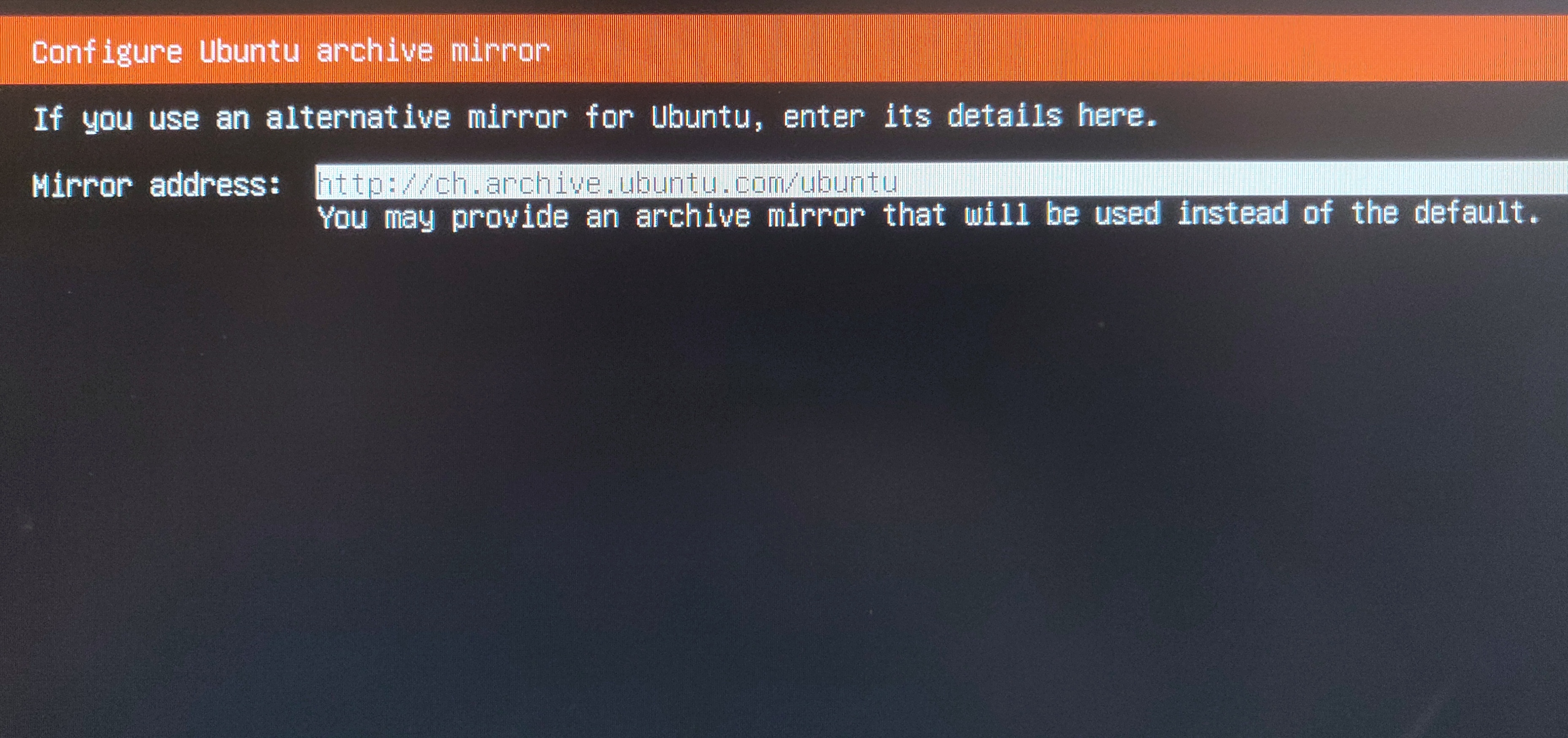 ubuntu mirror